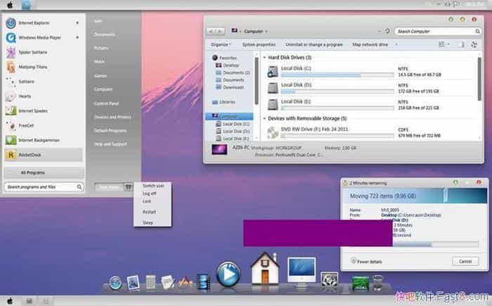 Windows iOS9 Skin Pack ֧ Windows 10/8/8.1/7/SP1а汾
