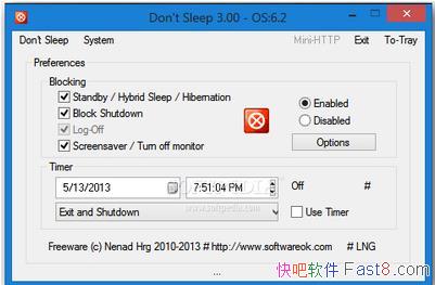ֹ˯ DontSleep v4.61 ɫ&¹ԱдС