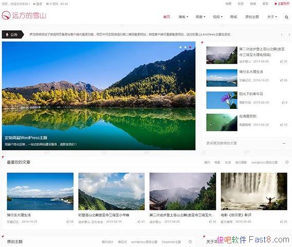 WordPressˬ๦̳ǲLensNews1.8Ȩ