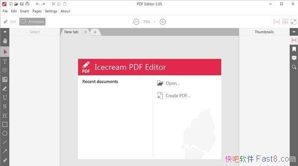 IceCream Pdf Editor Pro v3.19便携版/可以支持修改内容