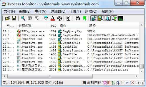 ProcessMonitor 3.53.0.0 еļ/Ӻ͹˸߼Windowsӹ