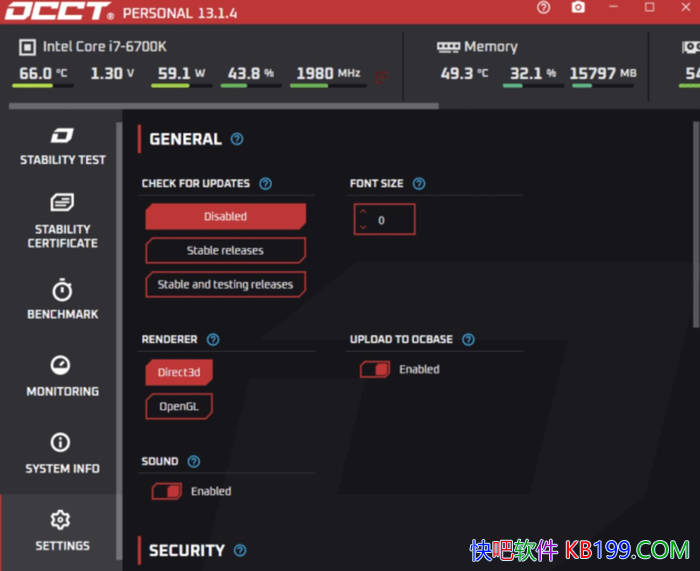 ��Դ��⹤��OCCT v16.1.1.99��ɫ��/���Ե����Ƿ��ܹ���Ƶ